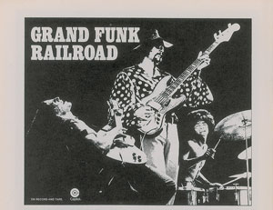 Lot #5418  Grand Funk and Jethro Tull Fillmore East Program - Image 1
