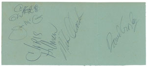Lot #5409 The Byrds Signatures - Image 1