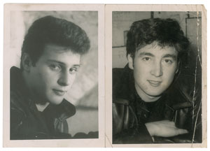 Lot #5214 John Lennon and Pete Best Original Cavern Club Photographs - Image 1