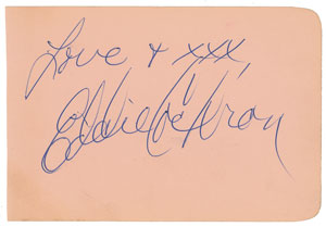 Lot #5410 Eddie Cochran and Gene Vincent Signatures - Image 2