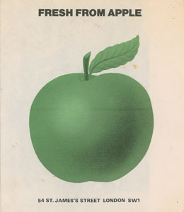 Lot #5257 John Lennon 1974 Apple Promo Leaflet - Image 1