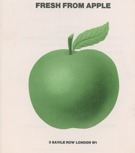 Lot #5261 Paul McCartney and Wings 1971 Apple Promo Leaflet - Image 1