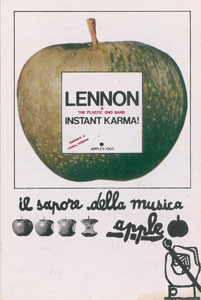 Lot #5266  Plastic Ono Band 1970 Apple Promo Card - Image 1