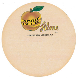 Lot #5244  Beatles Apple Film Canister Stickers - Image 1
