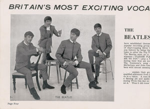 Lot #5242  Beatles 1963 Scottish Tour Program - Image 2