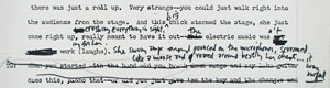 Lot #5035 Bob Dylan Hand-Annotated 1971 Interview Transcript (All Tapes, First Correction) - Image 9