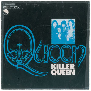 Lot #5354  Queen Signed 45 RPM Record - Image 2