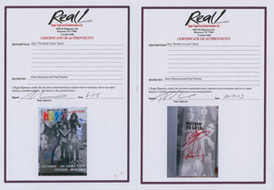Lot #5463  KISS: Simmons and Stanley Signed Books - Image 5
