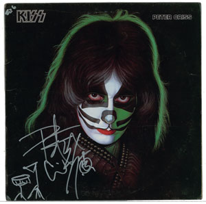 Lot #5462  KISS Signed Solo Albums - Image 2