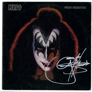 Lot #5462  KISS Signed Solo Albums - Image 4