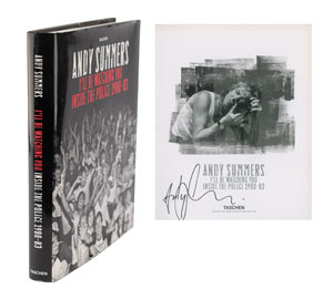 Lot #5469 The Police: Andy Summers Signed Book