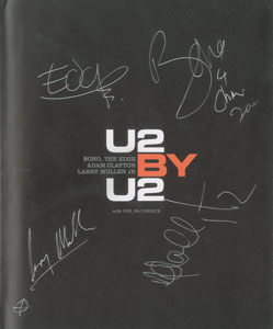 Lot #5508  U2 Signed Book - Image 2