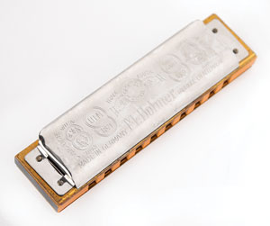Lot #5280 Bob Dylan's Stage-Used Harmonica - Image 2