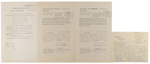 Lot #5285 Jim Morrison Court Documents - Image 1