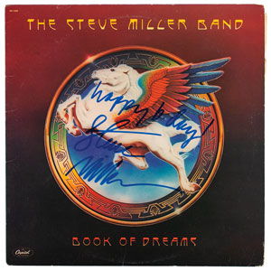 Lot #5466 Steve Miller Signed Album - Image 1