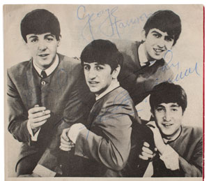 Lot #5202  Beatles 1963 Swedish Program - Image 2
