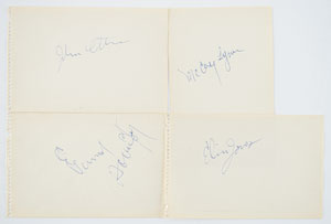 Lot #5362 John Coltrane Quartet Signatures