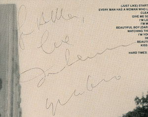 Lot #5215 John Lennon Signed Album - Image 3