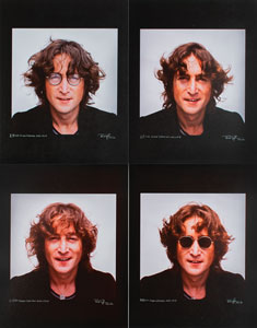 Lot #5223 John Lennon: Bob Gruen Walls and Bridges Photo Prints - Image 1