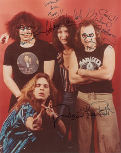 Lot #5536  Van Halen Signed Photograph