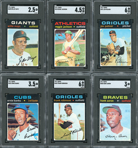 Lot #1111  1971 Topps Complete Set of (752) Cards - Image 1