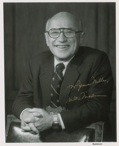 Lot #242 Milton Friedman