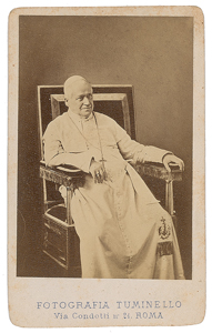 Lot #362  Pope Pius IX - Image 1