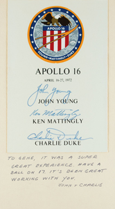 Lot #439  Apollo 16 - Image 2