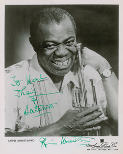 Lot #790 Louis Armstrong
