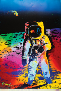 Lot #463 Buzz Aldrin and Peter Max - Image 1
