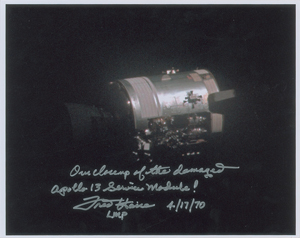 Lot #546 Fred Haise - Image 1