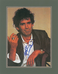 Lot #867  Rolling Stones: Keith Richards