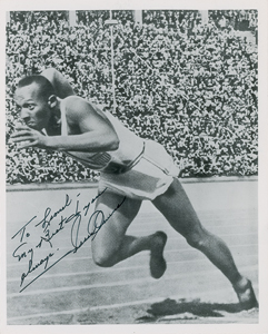 Lot #1156 Jesse Owens