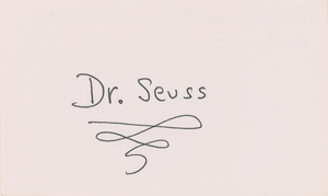 Lot #716 Dr. Seuss - Image 1