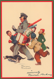 Lot #637 Norman Rockwell