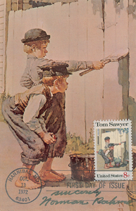 Lot #638 Norman Rockwell