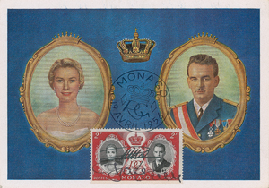 Lot #282  Princess Grace and Prince Rainier - Image 1