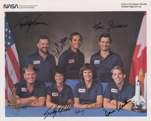 Lot #596  STS-41-G - Image 1