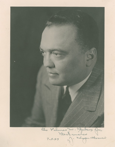Lot #252 J. Edgar Hoover - Image 1