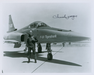 Lot #407 Chuck Yeager - Image 1