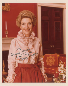 Lot #104 Nancy Reagan - Image 1