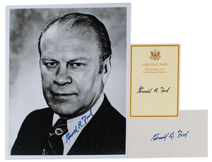 Lot #69 Gerald Ford - Image 1