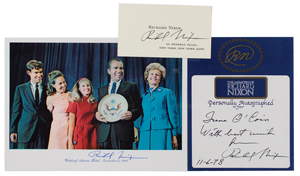 Lot #96 Richard Nixon - Image 1