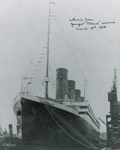 Lot #299  Titanic: Millvina Dean - Image 1