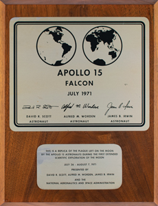 Lot #484  Apollo 15 - Image 2