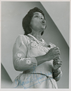 Lot #769 Marian Anderson - Image 1