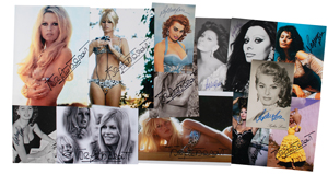 Lot #984 Sophia Loren and Brigitte Bardot