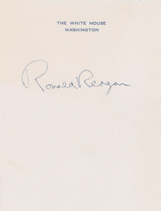 Lot #106 Ronald Reagan - Image 1