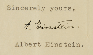 Lot #175 Albert Einstein - Image 2