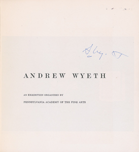 Lot #648 Andrew Wyeth